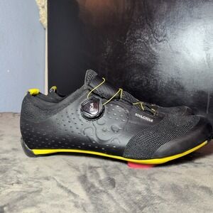 SoulCycle x Pearl iZUMi Legend 2.0 Unisex Size 40EU Black & Yellow NIB